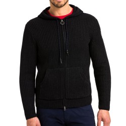 North Sails W/Hooded 7 GG Maglia Cappuccio Zip Intera Uomo Ragazzo