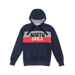 North Sails Hodded Sweat Felpa Cappuccio Uomo Ragazzo