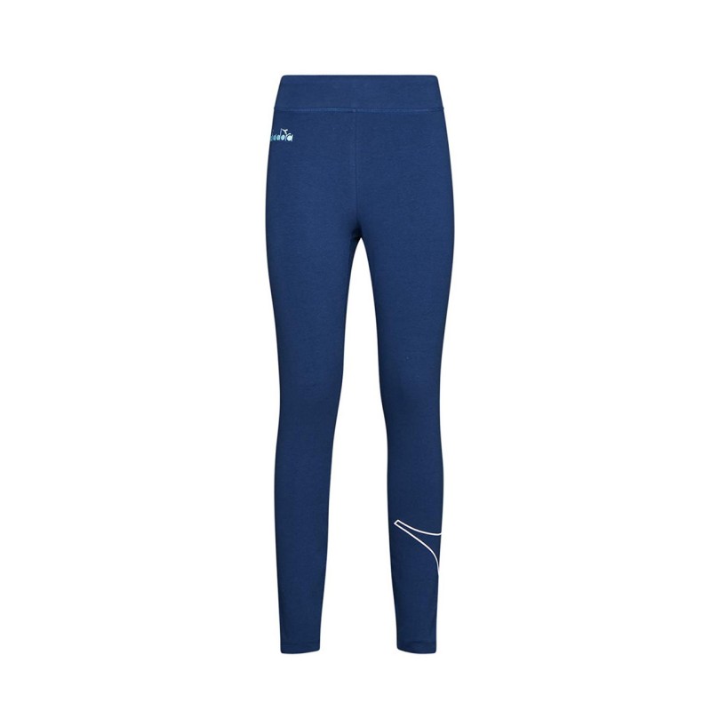 Diadora Leggings Donna Cotone Pantalone Ginnastica