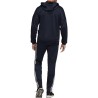 Adidas Tuta Completa Zip Intera Cappuccio Uomo Ragazzo Ginnastica Sportiva Palestra Running Corsa