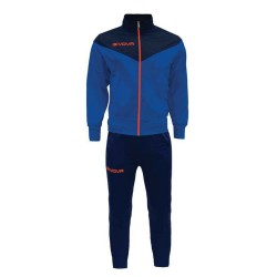 GIVOVA TUTA VENEZIA SPORTIVA ALLENAMENTO RUNNING ZIP INTERA UOMO DONNA UNISEX PALESTRA