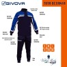 GIVOVA TUTA OCEANIA SPORTIVA ALLENAMENTO RUNNING LUPETTO UOMO DONNA UNISEX PALESTRA