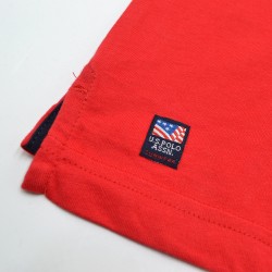 U.S POLO Maglia Uomo Ragazzo Sportiva Mezza Manica Corta Cotone Tre Bottoni