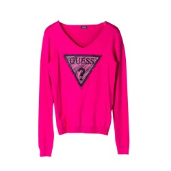 Guess Maglia Girocollo Donna Ragazza Logo