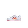 Adidas Hoops 2.0 Scarpa Sportiva Bimba Ragazza Ginnastica Pelle Strappi