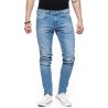 Lee Arvin Regular Tapered Jeans Uomo Ragazzo Denim Cotone Pantalone