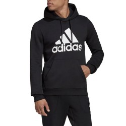 Adidas Felpa Cappuccio Uomo Bos FL Cotone Sportiva Ginnastica