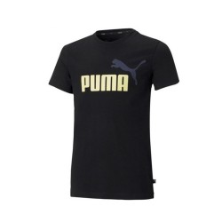 Puma T-shirt Maglia Bimbo Bambino Ragazzo Mezza Manica corta Sportiva Ginnastica Cotone Estate