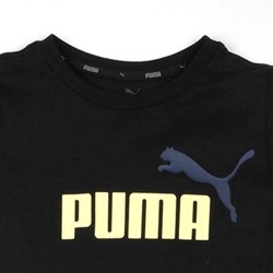 Puma T-shirt Maglia Bimbo Bambino Ragazzo Mezza Manica corta Sportiva Ginnastica Cotone Estate