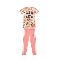 Adidas Tee Dress Set Completino Bimba Ragazza Sportivo Ginnastica Estate Mezzamanica Junior