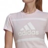 Adidas T-Shirts Donna Ragazza Sportivo Ginnastica Corsa Maglia Mezza Manica corta Running