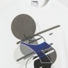 Diadora T-Shirt SS Twist Uomo Ragazzo Sportiva Ginnastica Mezzamanica Estate Maglia