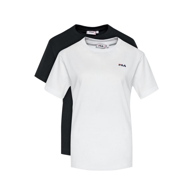 Fila Brod 2 T-Shirt Donna Ragazza Mezza Manica Corta Maglia Girocollo