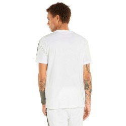 Puma ESS Tape T-Shirt Uomo Ragazzo Girocollo Maglietta Mezza Manica Corta Cotone