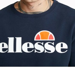 Ellesse Felpa Uomo Ragazzo Girocollo Cotone Ginnastica Sportiva