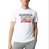 Napapijri T-Shirt Surf Flag Uomo Ragazzo Mezza Manica Corta Girocollo