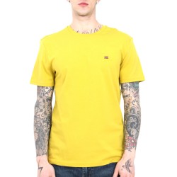 Napapijri T-Shirt Salis Uomo Ragazzo Mezza Manica Corta Maglia Girocollo