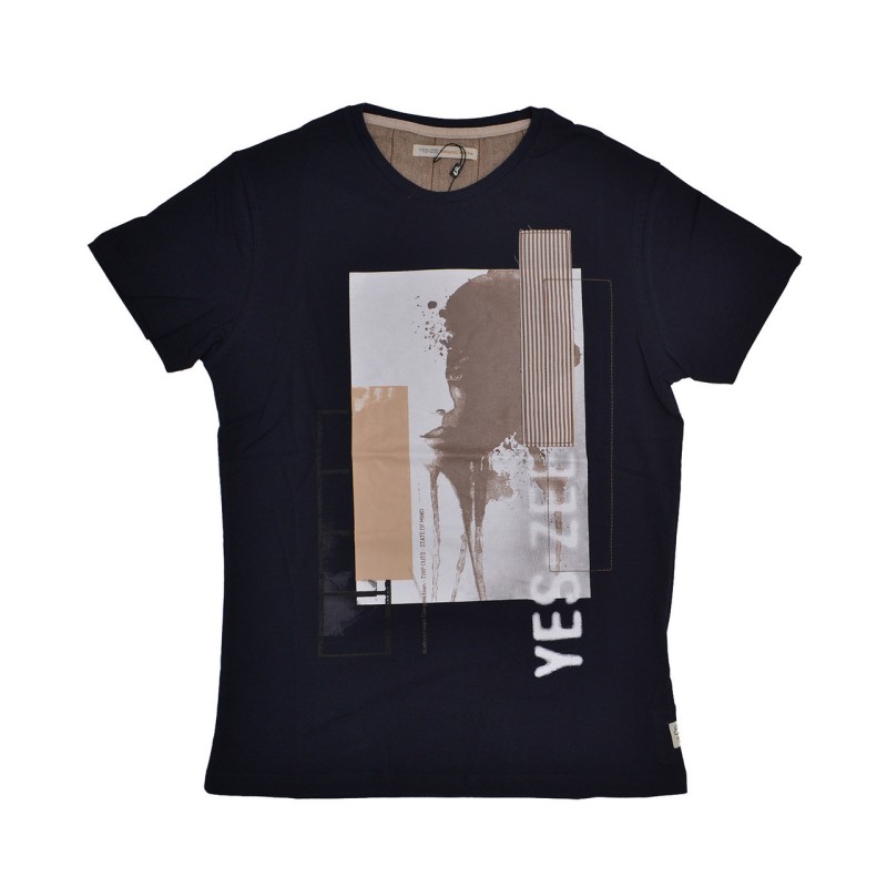 Yes Zee T-Shirt Uomo Ragazzo Maglia Mezza Manica Corta Girocollo