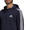 Adidas Felpa Cappuccio Uomo Ragazzo Sportiva Ginnastica Cotone