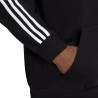 Adidas 3-Stripes Hoody Felpa Cappuccio Uomo Ragazzo Sportiva Ginnastica Cotone