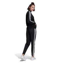 Adidas W 3S TR TS Tuta Completa Acetata Zip Intera Ragazza Donna Ginnastica Sportiva Corsa Running