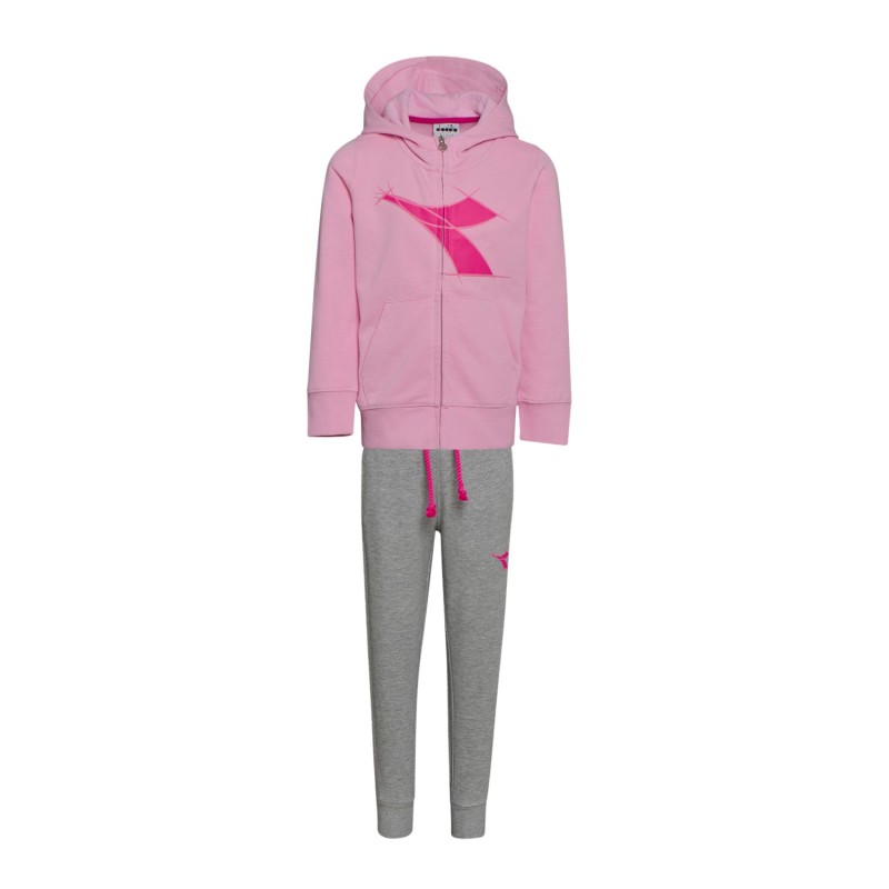 Diadora Tuta Bimbo Full Zip Cappuccio Ginnastica