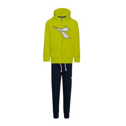 Diadora Tuta Bimbo Full Zip Cappuccio Ginnastica