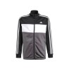 Adidas Tuta Zip Intera Bimbo Ragazzo Acetata Sportiva Palestra Ginnastica Running Corsa