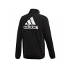 Adidas Tuta Zip Intera Bimbo Ragazzo Acetata Sportiva Palestra Ginnastica Running Corsa