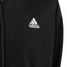 Adidas Tuta Zip Intera Bimbo Ragazzo Acetata Sportiva Palestra Ginnastica Running Corsa