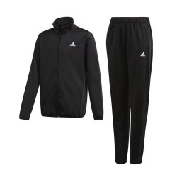 Adidas Tuta Zip Intera Bimbo Ragazzo Acetata Sportiva Palestra Ginnastica Running Corsa