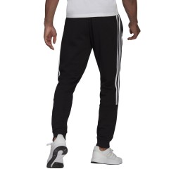 Adidas Pantalone Tuta Felpa Uomo Ragazzo Sportiva Ginnastica Cotone Corsa