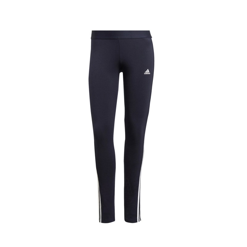 Adidas W 3S Leggings Donna Sportivo Ginnastica Ragazza Corsa Cotone Running Pantalone