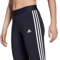 Adidas W 3S Leggings Donna Sportivo Ginnastica Ragazza Corsa Cotone Running Pantalone