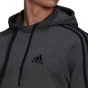 Adidas Felpa Capuccio Uomo Ragazzo Sportiva Ginnastica Running Corsa Cotone