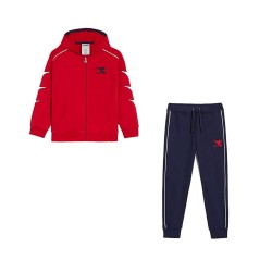 Diadora Tracksuit Cubic Tuta Completa Felpa Ragazzo Bimbo Cotone Sportivo Ginnastica