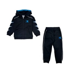 Diadora Tracksuit Cubic Tuta Completa Felpa Ragazzo Bimbo Cotone Sportivo Ginnastica