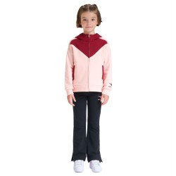 Diadora Tracksuit Twinkle Tuta Completa Cappuccio Zip Intera Bimba Ragazza Sportiva Ginnastica Cotone