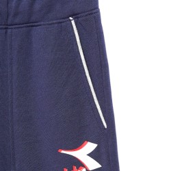 Diadora Pantalone Tuta Cuff Pants Cubic Bimbo Bimba Felpa Cotone Ginnastica Sportivo