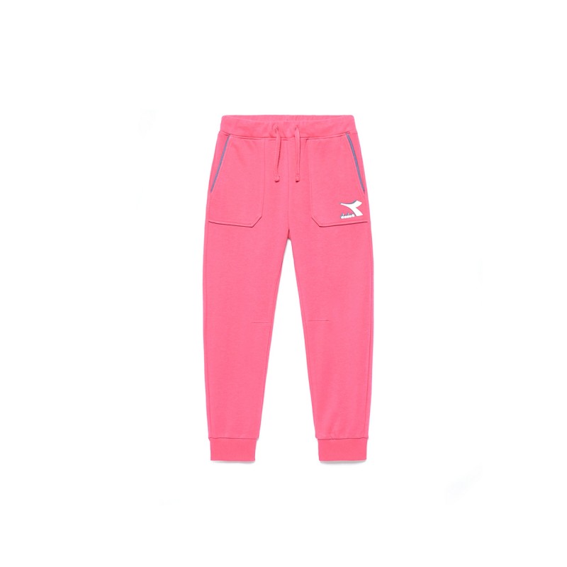 Diadora Pantalone Tuta Cuff Pants Cubic Ragazza Bimba Felpa Cotone Ginnastica Sportivo