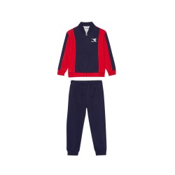 Diadora Tracksuit Hoopla Tuta Completa Felpa Cotone Bimbo Ragazzo Sportiva Ginnastica