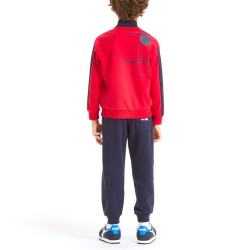 Diadora Tracksuit Hoopla Tuta Completa Felpa Cotone Bimbo Ragazzo Sportiva Ginnastica