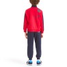 Diadora Tracksuit Hoopla Tuta Completa Felpa Cotone Bimbo Ragazzo Sportiva Ginnastica