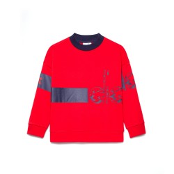 Diadora Sweatshirt Crew Hoopla Felpa Girocollo Bimbo Ragazzo Cotone Sportiva Ginnastica