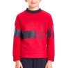 Diadora Sweatshirt Crew Hoopla Felpa Girocollo Bimbo Ragazzo Cotone Sportiva Ginnastica