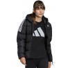 Adidas Giubbotto Giubbino 100 Grammi Donna Ragazza Cappuccio Sportivo Ginnastica Running Corsa