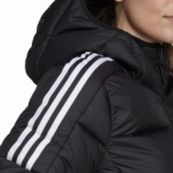 Adidas Giubbotto Giubbino 100 Grammi Donna Ragazza Cappuccio Sportivo Ginnastica Running Corsa