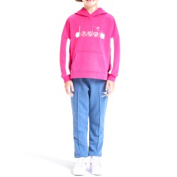 Diadora Tracksuit Twinkle Tuta Completa Cappuccio Bimba Ragazza Sportiva Ginnastica Cotone