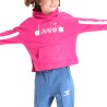 Diadora Tracksuit Twinkle Tuta Completa Cappuccio Bimba Ragazza Sportiva Ginnastica Cotone