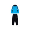 Diadora Tracksuit Hoopla Tuta Completa Zip Intera Cappuccio Bimbo Ragazzo Cotone Sportiva Ginnastica